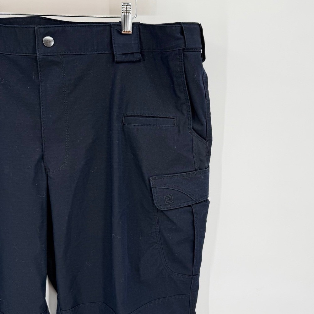 5.11 Tactical Mens 44x32 Stryke Pant Cargo Ripstop Utility Workwear Outdoor Blue - Picture 4 of 8